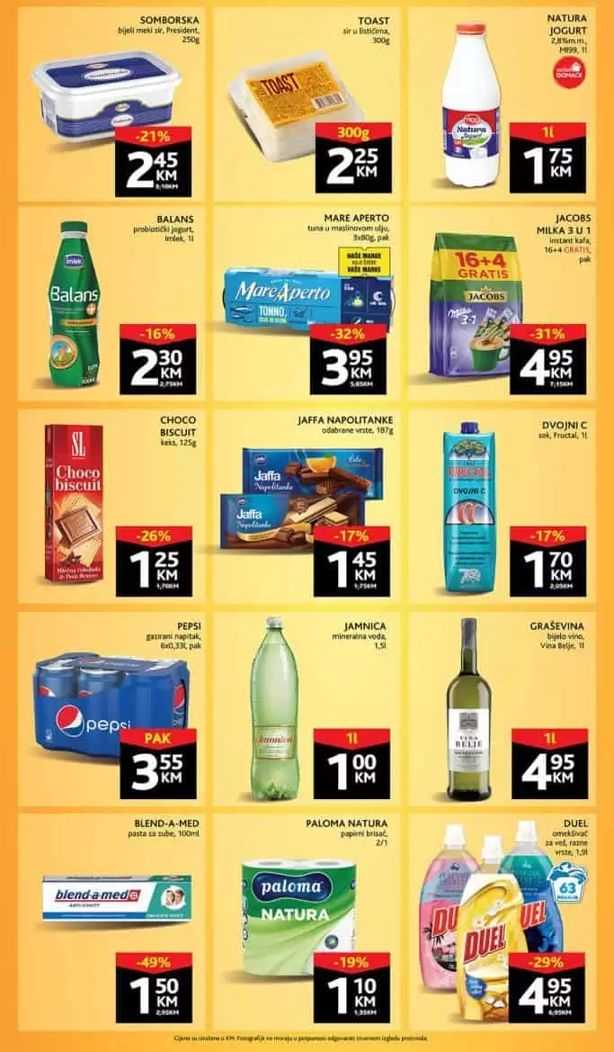 Nova Konzum vikend akcija donosi nam popuste i do 49%! Iskoristite ovu neodoljivu ponudu uštedite svoj novac!