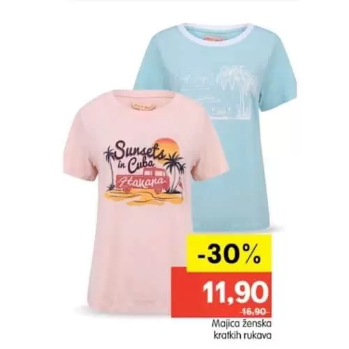 Bingo katalog donosi nam sniženje majica i do 30%! 