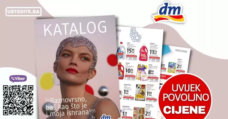 Novi dm Katalog donosi nam nove kupone.