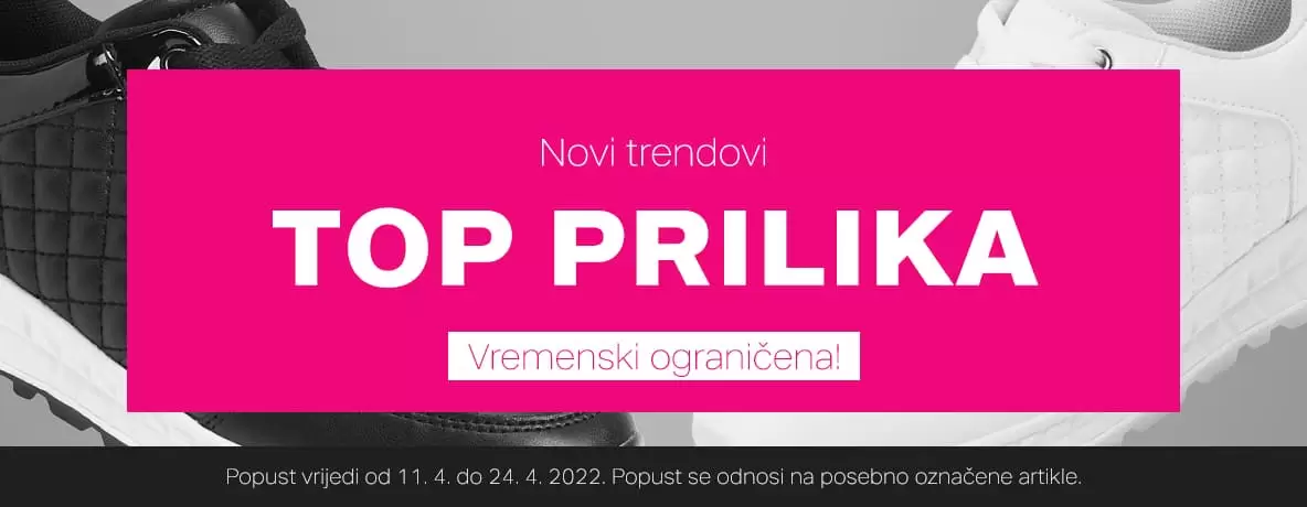 Volimo cipele! Deichmann TOP PRILIKA donosi nam modernu obuću visokog kvaliteta po pristupačnim cijenama. Iskoristite! Deichmann TOP PRILIKA!