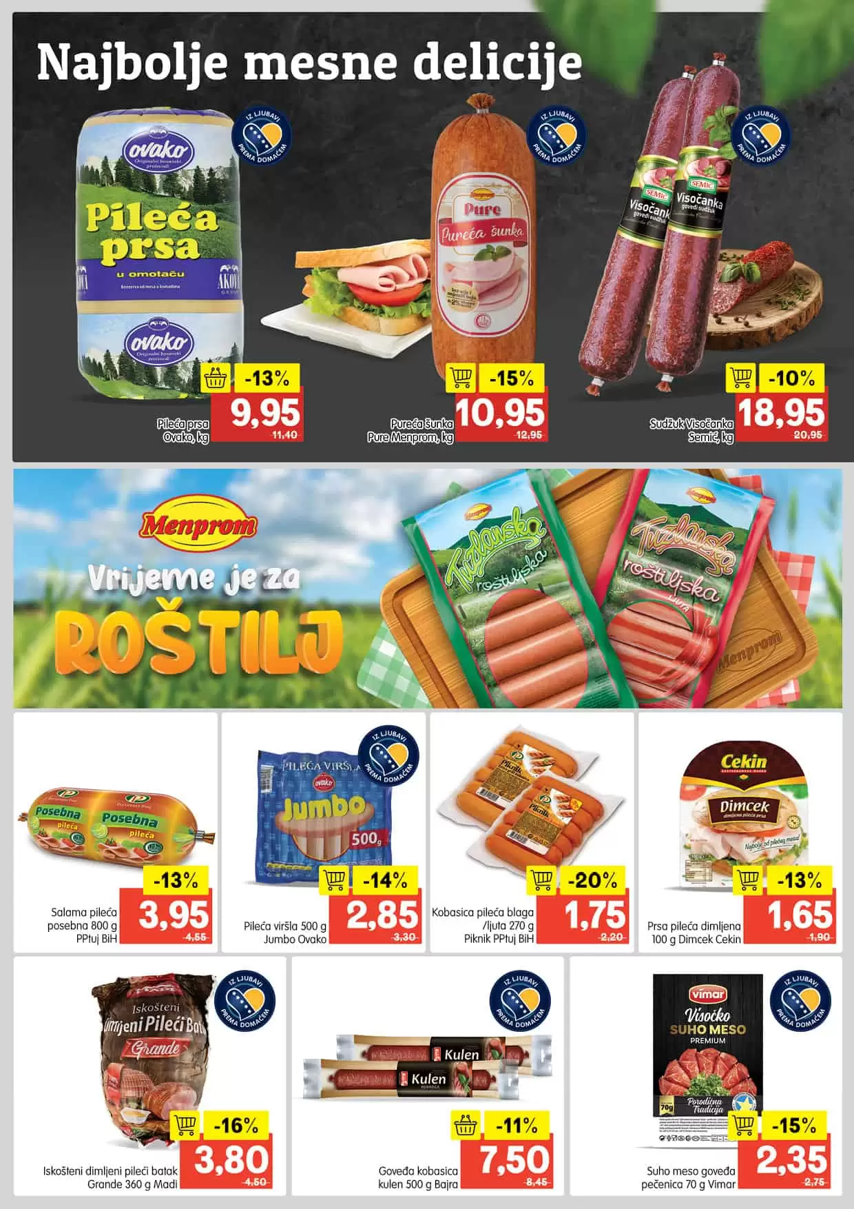 Bingo katalog donosi nam akcijske cijene mesnih preradjevina!