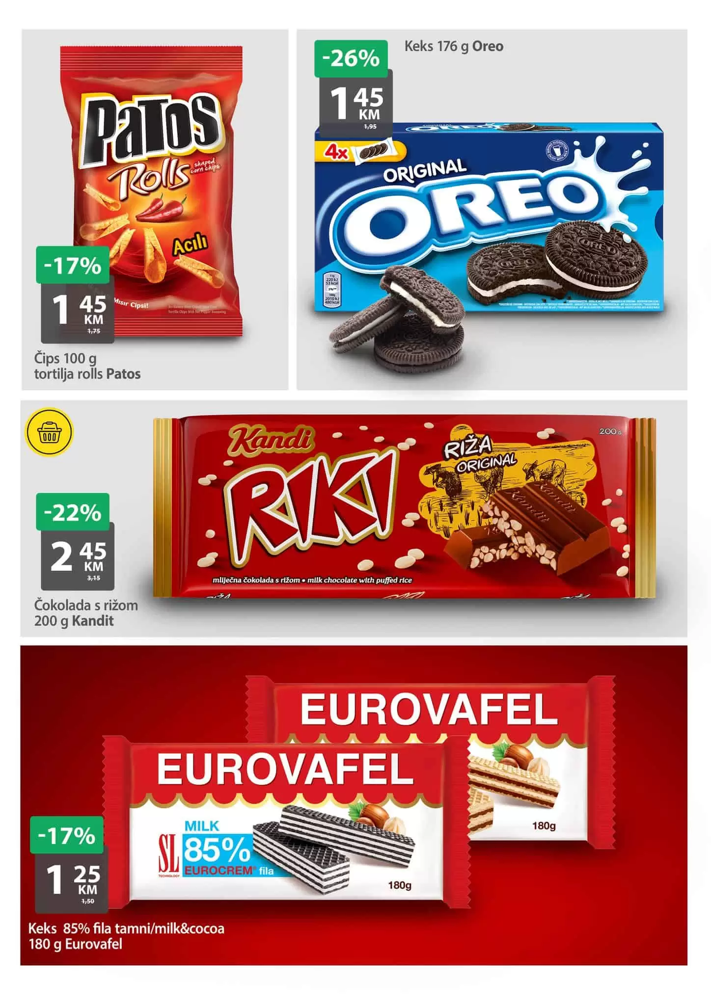 Bingo vikend akcija donosi nam strasno dobre cijene hrane. Popusti kod prehrambenih proizvoda dosežu i do 29%, dok na proziivodima za njegu koze i do 49%. Pogledajte i ustedite.