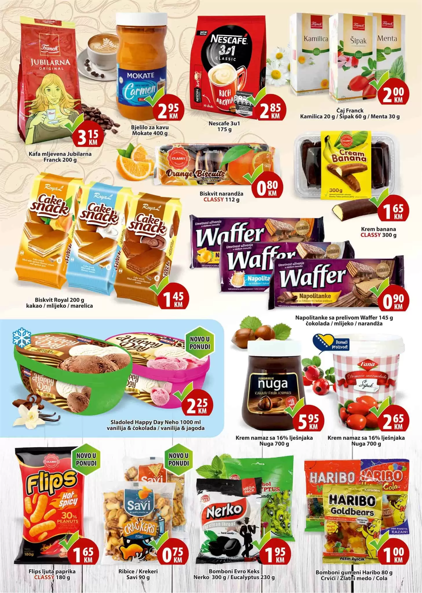 Mega Diskont kataloska akcija donosi nam akcijske cijene prehrambenih proizvoda, deterdzenata za ves, hrane za kucne ljubimce.