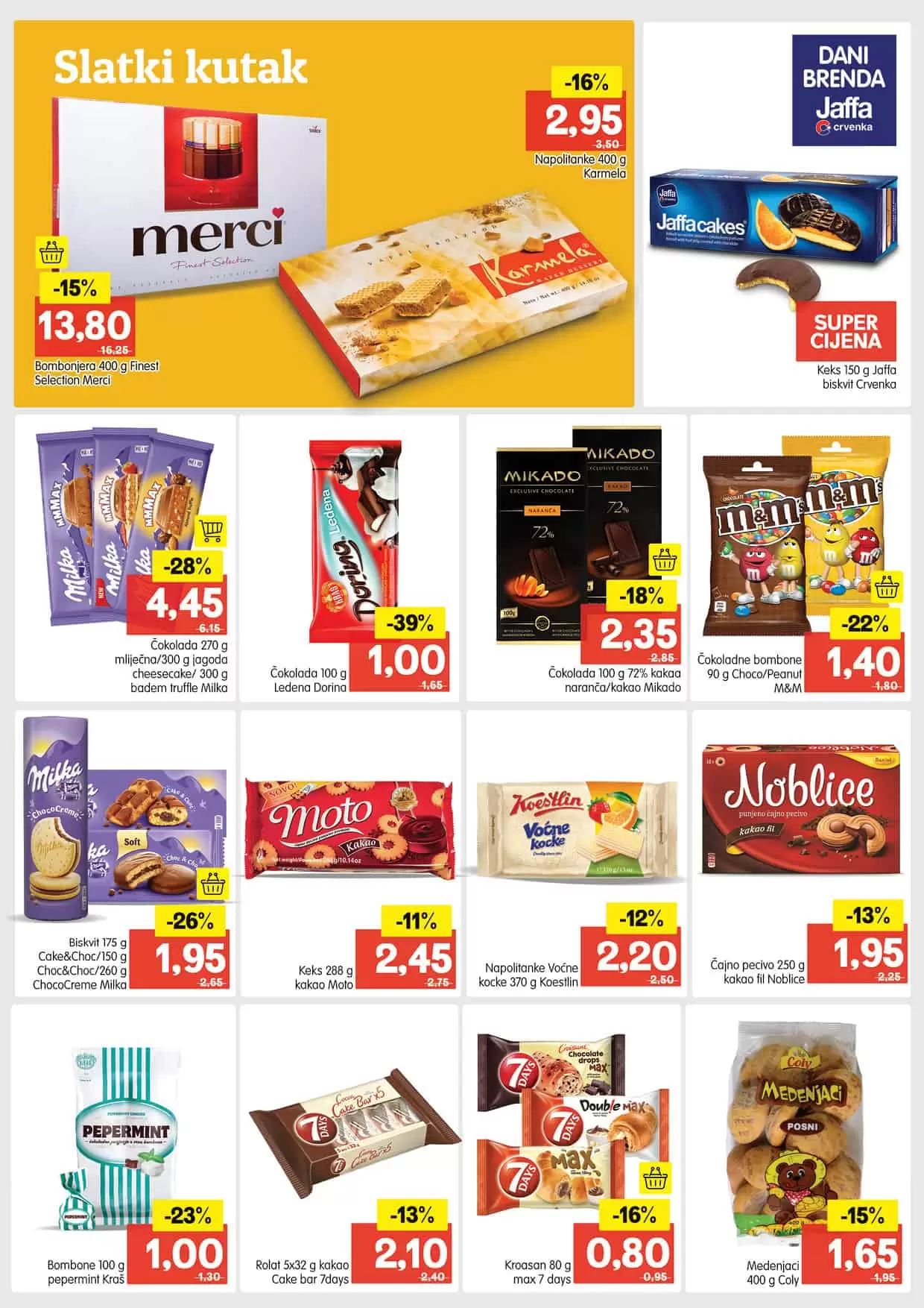 Bingo katalog donosi nam SENZACIONALNE cijene! Bingo kataloska akcija donosi nam popuste do 57%! Iskoristite akcijske cijene hrane, deterdzenata, pelena za bebu, prozvoda za njegu lica i tijela. 