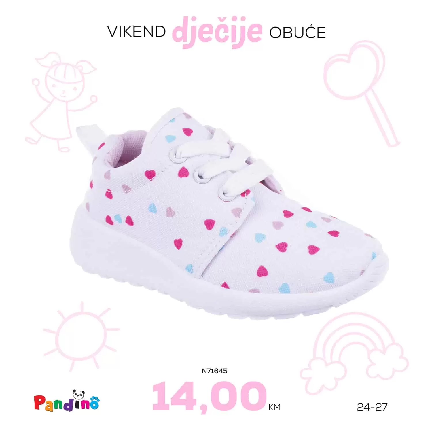 Samo u salonima METRO OBUĆA očekuje vas sniženje dječijih patika/tena! Spremi svoje mališane za proljećne dane! Vikend dječije obuće u Obući Metro!