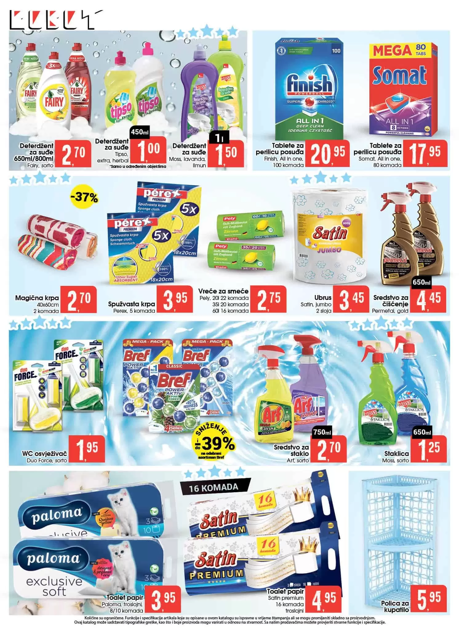 Sjajna ponuda u novom Robot katalog-u! Akcijske cijene hrane, kućne hemije, namještaja, bijele  ugradbene tehnike, odjeće... Pogledajte i uštedite! Robot kataloška akcija 31.03-17.04.2022. godine!