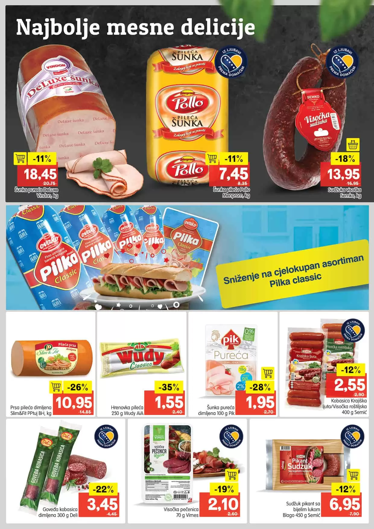 Bingo katalog donosi nam SENZACIONALNE cijene! Bingo kataloska akcija donosi nam popuste do 57%! Iskoristite akcijske cijene hrane, deterdzenata, pelena za bebu, prozvoda za njegu lica i tijela. 