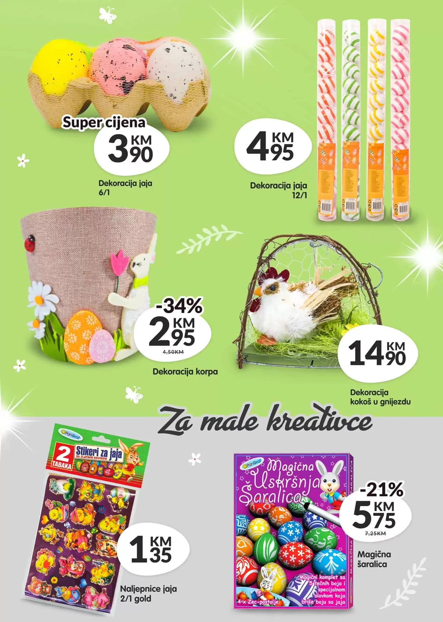 Praznična ponuda u Bingu! Provedite vrijeme sa svojom porodicom za Uskrs. Popusti i do 34%! 