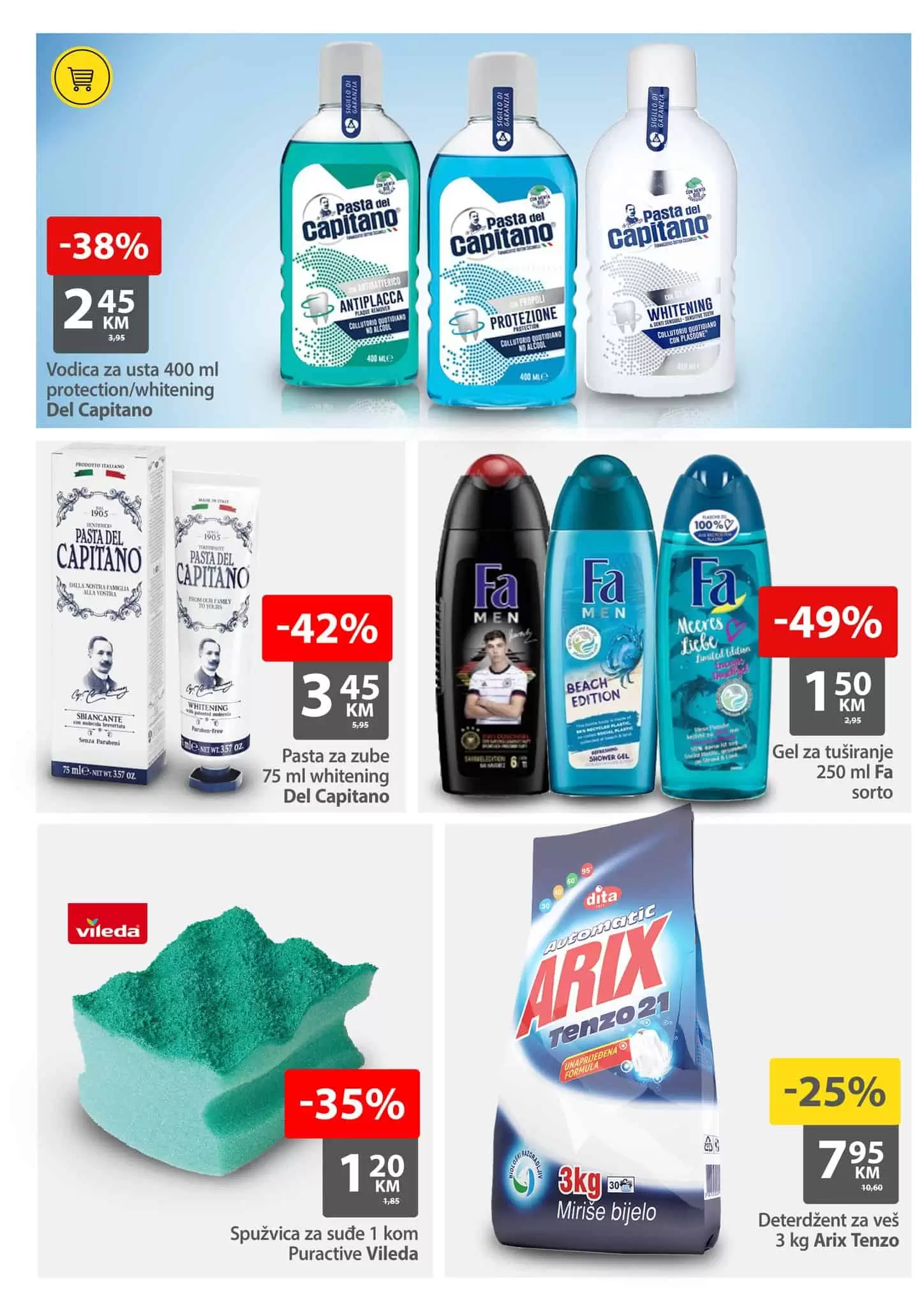 Bingo vikend akcija donosi nam strasno dobre cijene hrane. Popusti kod prehrambenih proizvoda dosežu i do 29%, dok na proziivodima za njegu koze i do 49%. Pogledajte i ustedite.