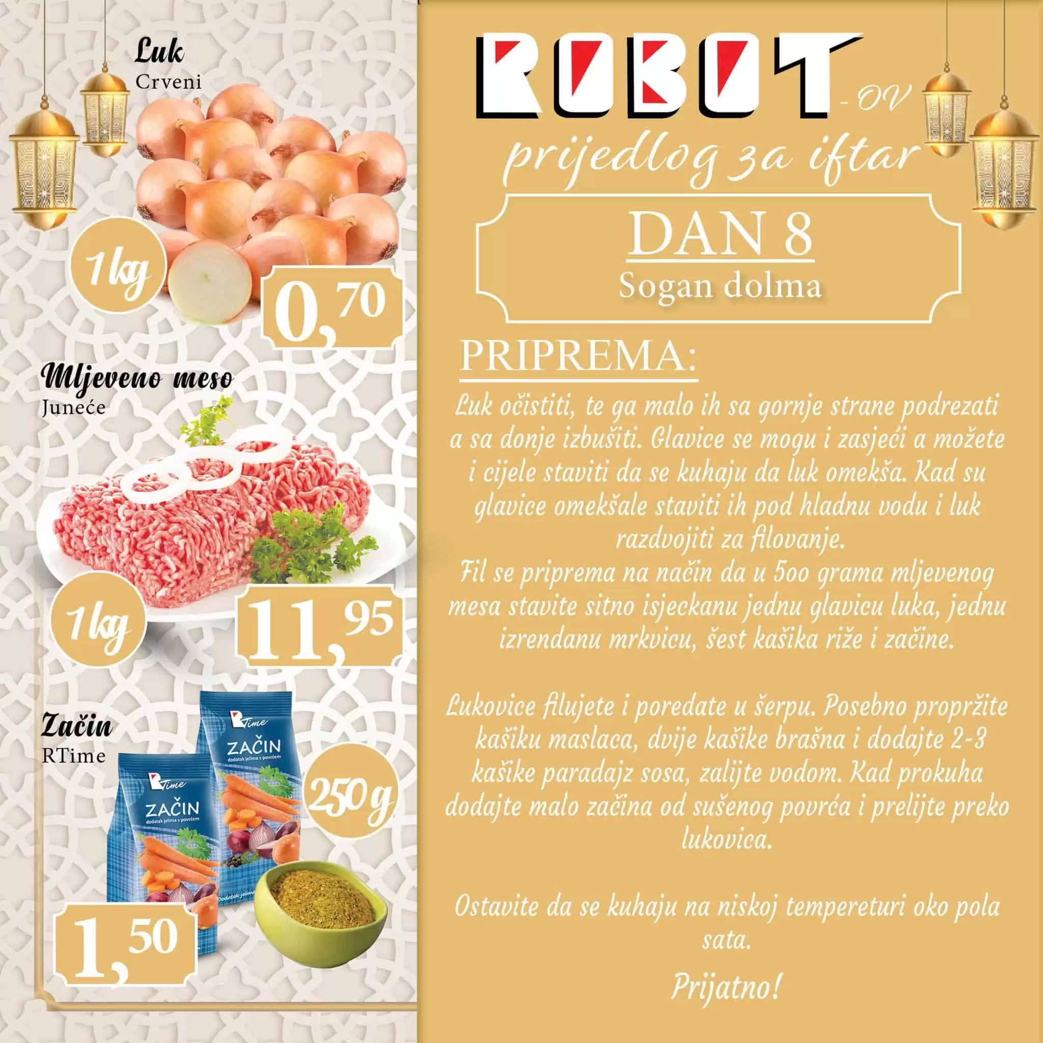 Robot super akcija donosi nam 12 ideja za Iftar