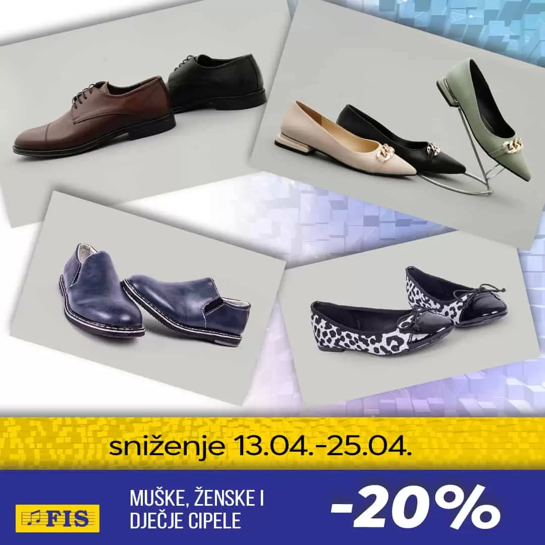 Fis Sniženje za Uskrs Tekstil & Obuća 13-25.04.2022.