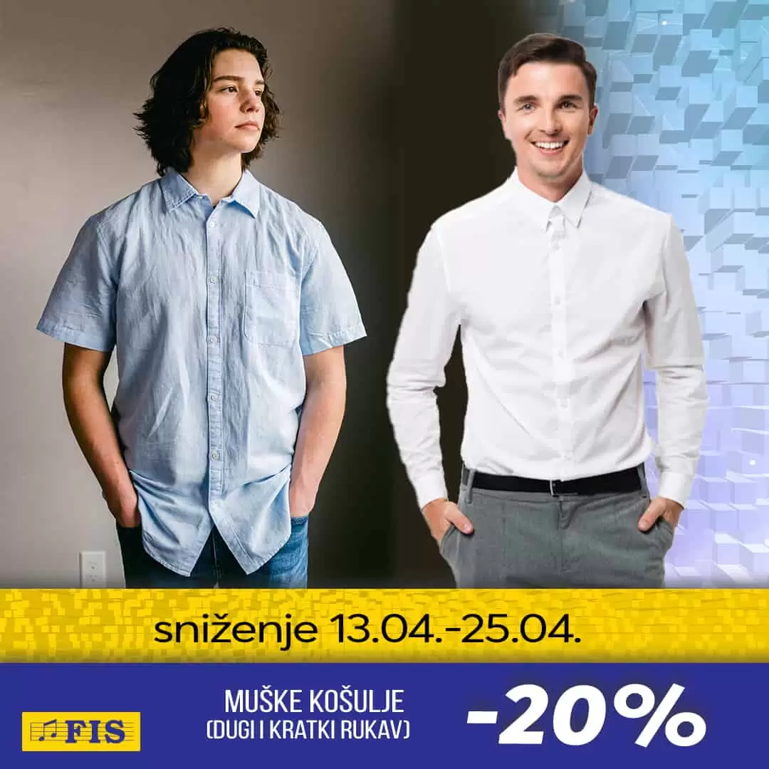 Fis Sniženje za Uskrs Tekstil & Obuća 13-25.04.2022.