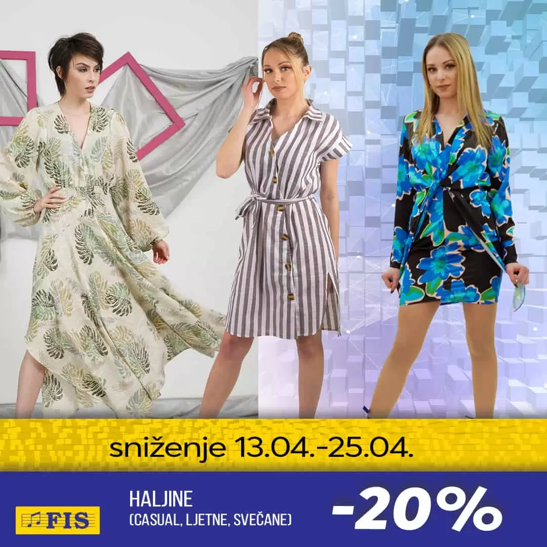 Fis Sniženje za Uskrs Tekstil & Obuća 13-25.04.2022.