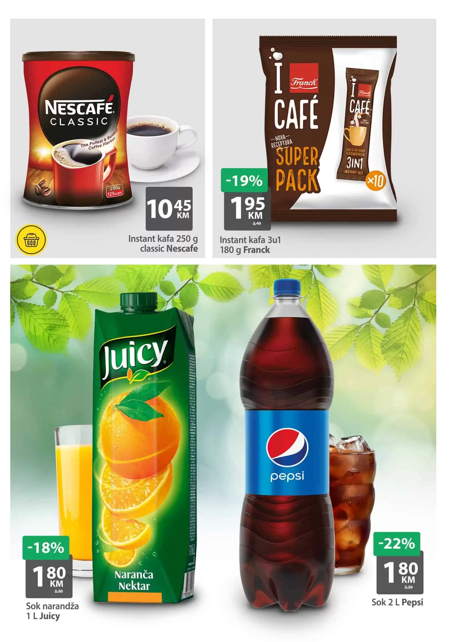 Nova Bingo vikend akcija donosi nam popuste i do 49%! Kupujte po sniženim cijenama meso, mesne praradjevine, mlijecni asortiman, priloge jelima.