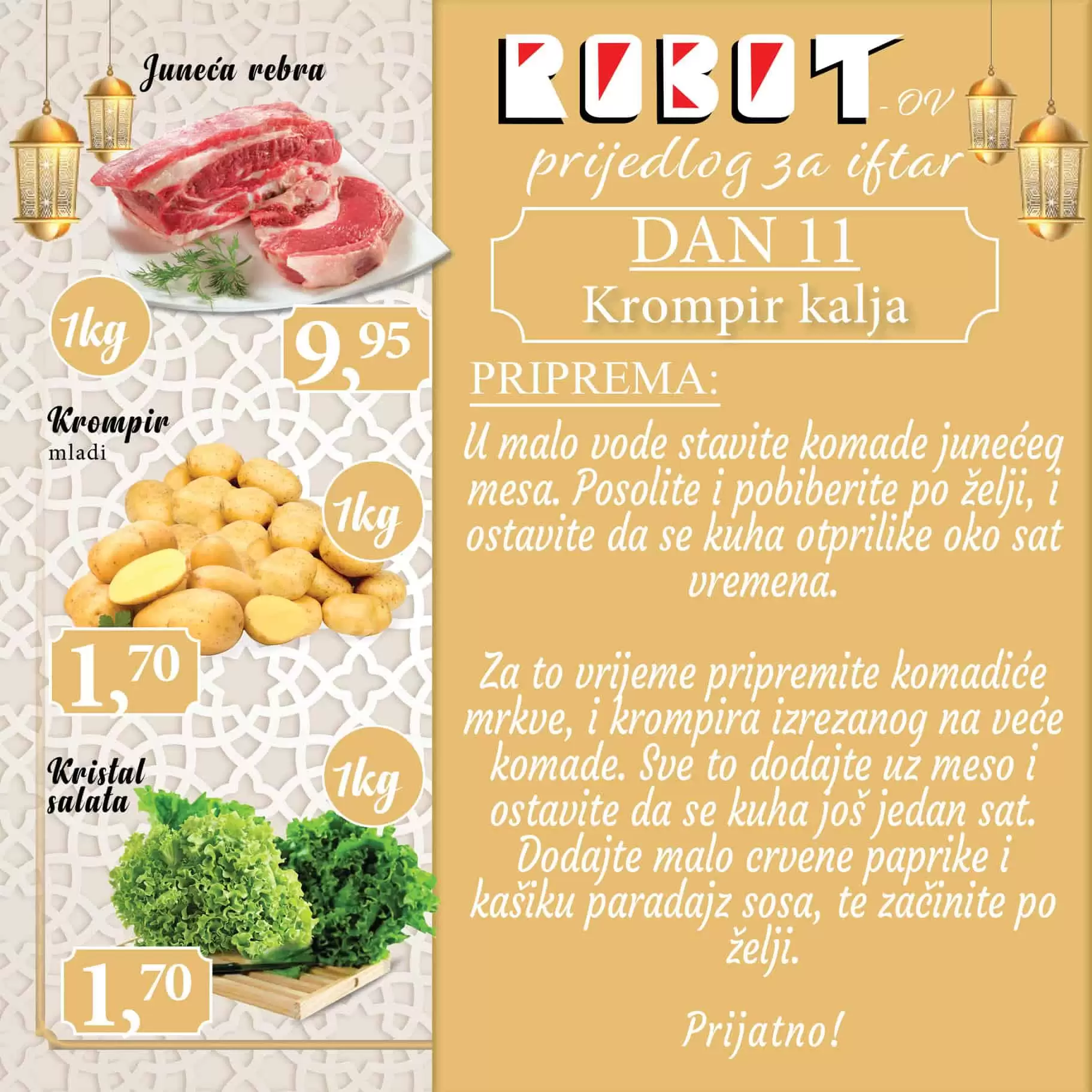 Robot super akcija donosi nam 12 ideja za Iftar