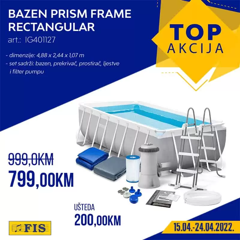 Fis TOP akcija donosi nam super cijene namjestaja, odjece, obuce. Iskoristite Fis katalog i kupujte po akcijskim cijenama!