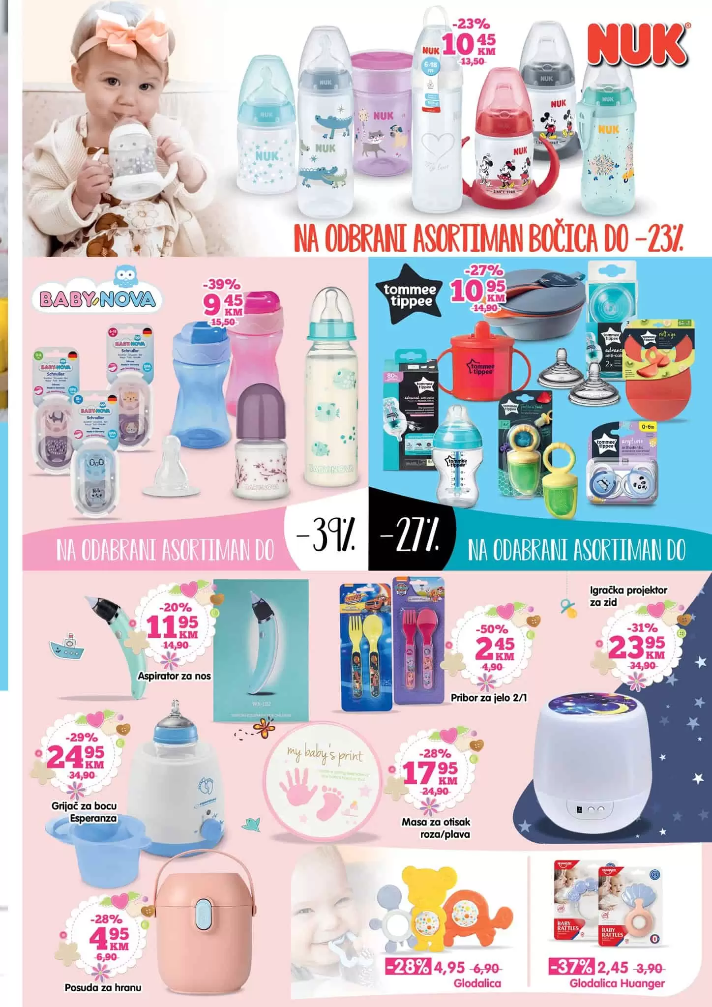 Znate li da u Bingo prodavnicama možete pronaći i aspirator za nos za bebe po super cijeni od 11,95 KM!