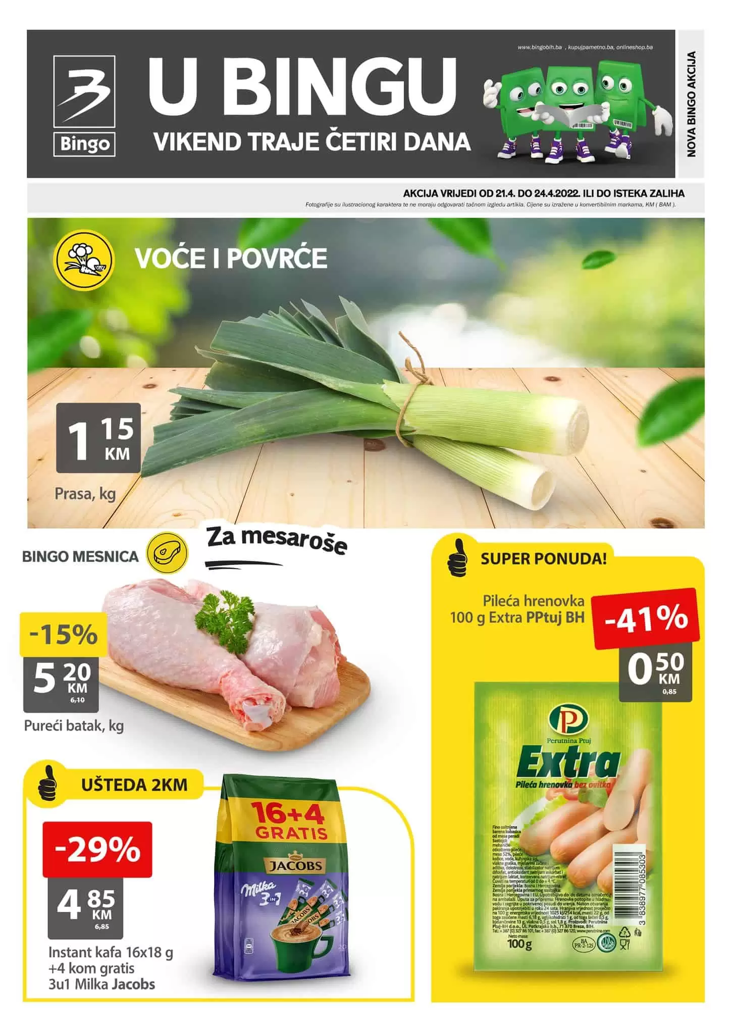 Nova Bingo vikend akcija je tu! Donosi nam popuste i do 50%!