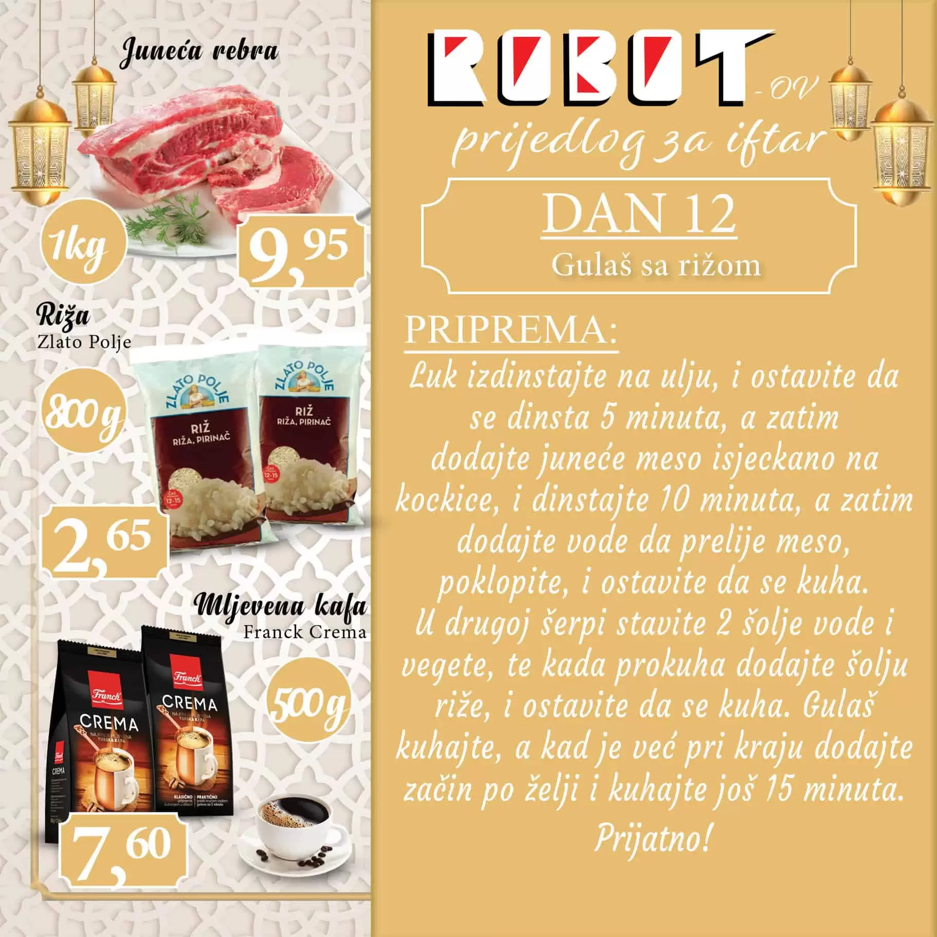 Robot super akcija donosi nam 12 ideja za Iftar