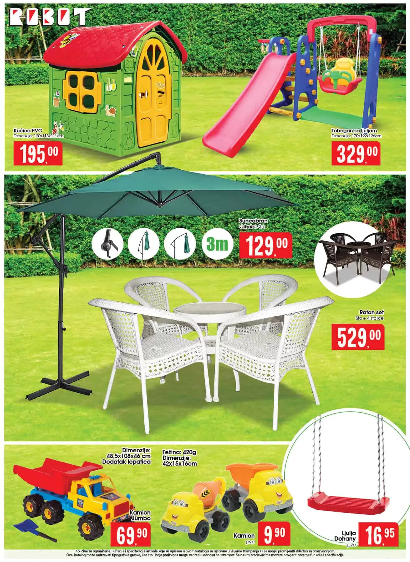 Robot akcijski katalog donosi nam super cijene proizvoda za ciscenje doma.