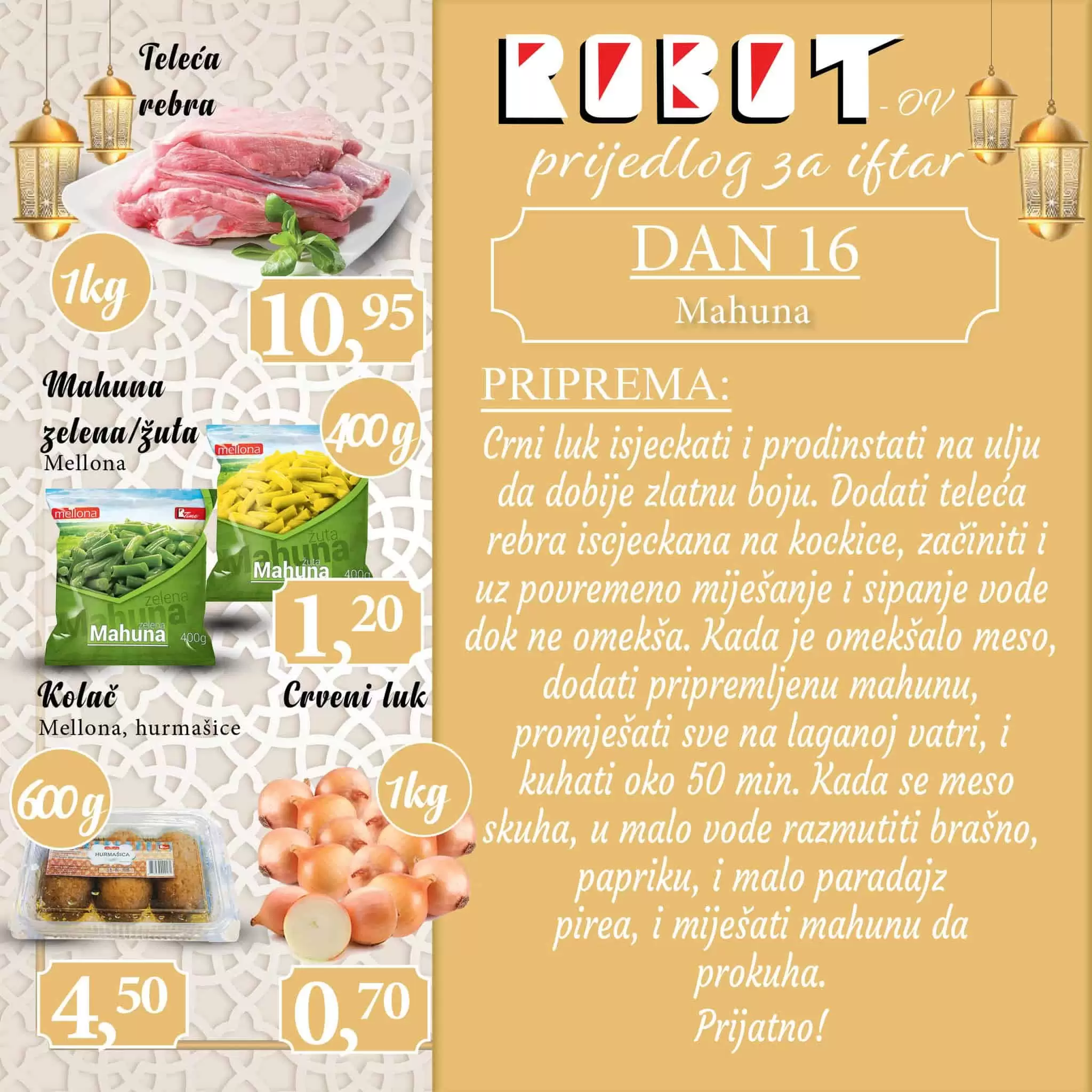 Robot super akcija donosi nam 12 ideja za Iftar