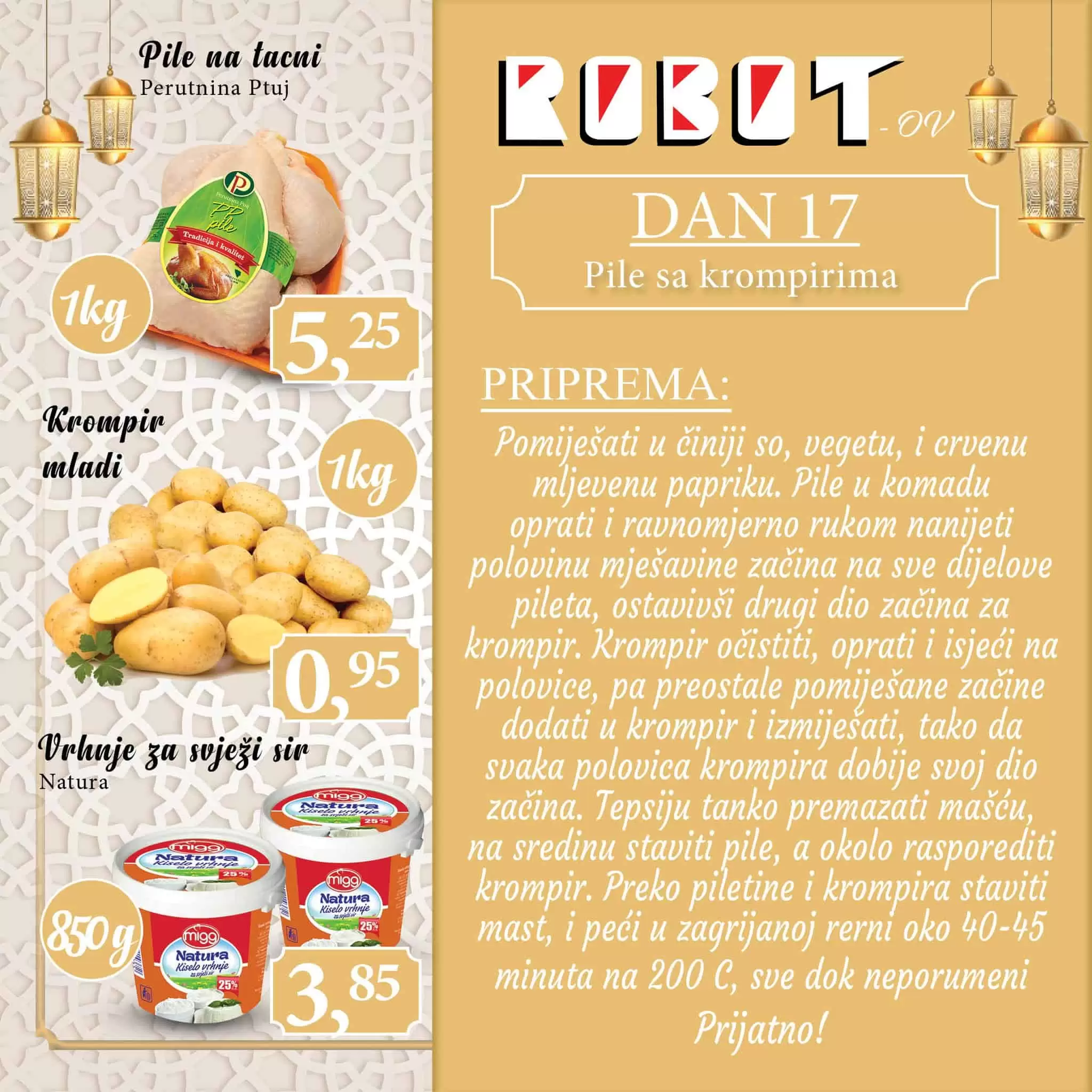 Robot super akcija donosi nam 12 ideja za Iftar