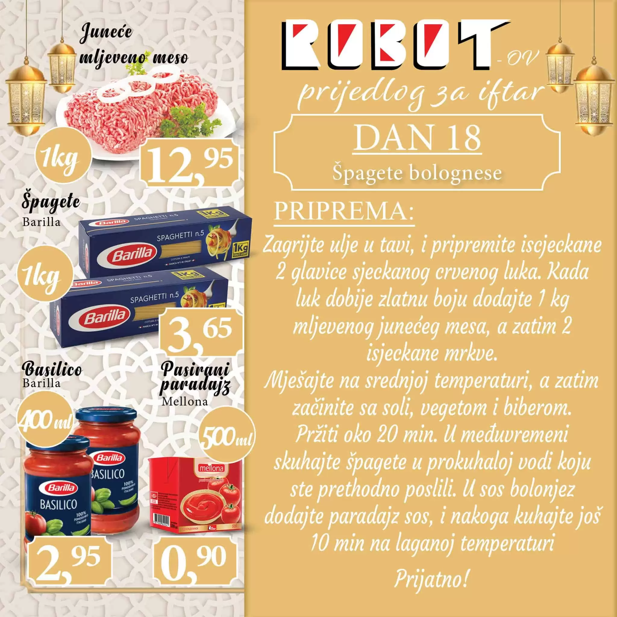 Robot super akcija donosi nam 12 ideja za Iftar