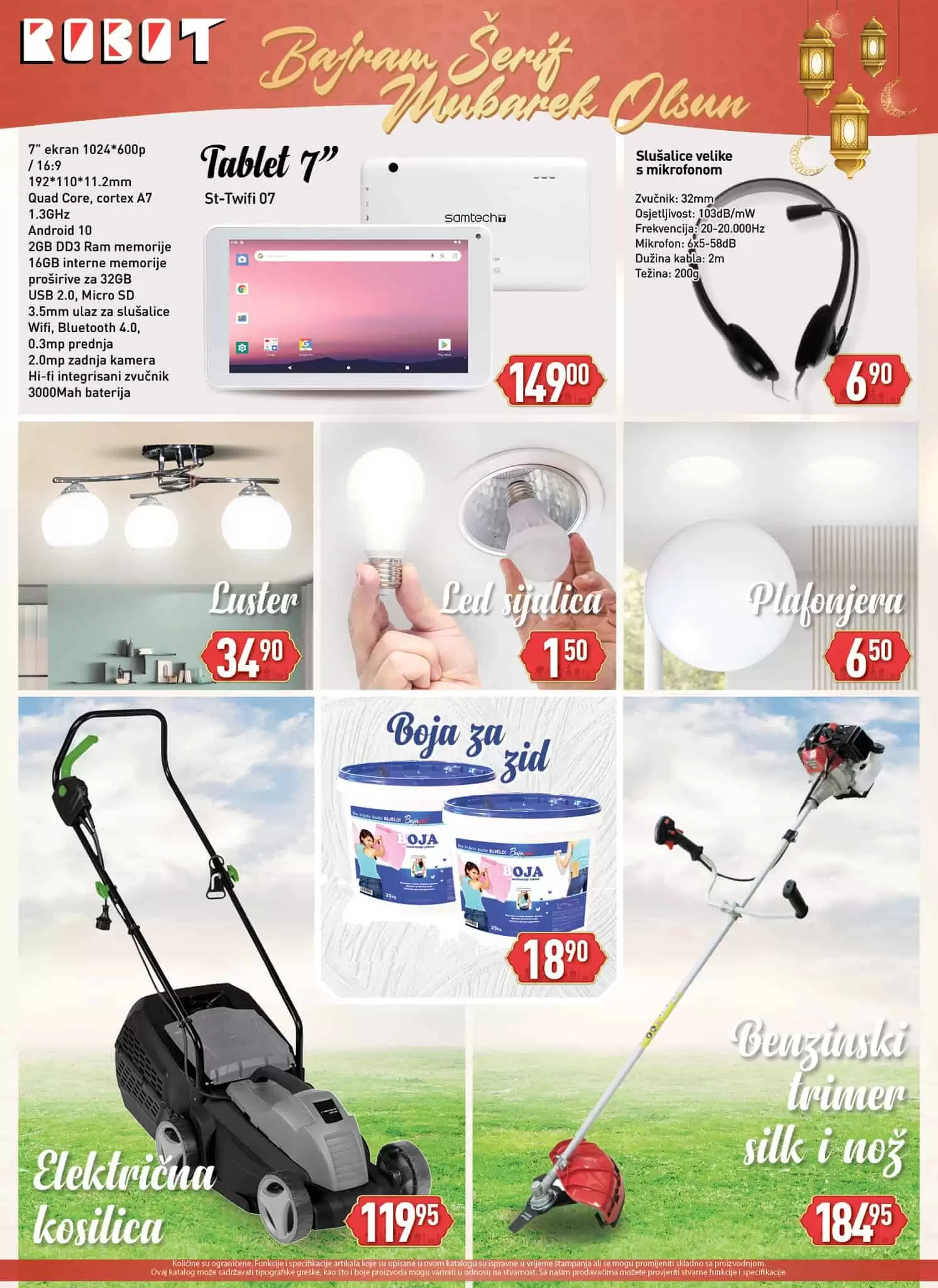 Robot katalog donosi nam akcijske cijene hrane i kuncnih potrepstina! Uštedite novac, posjetite Robot poslovnice!