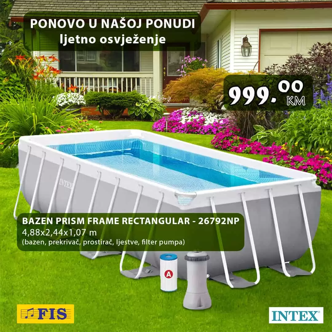 FIS Montažni bazeni i oprema za bazene