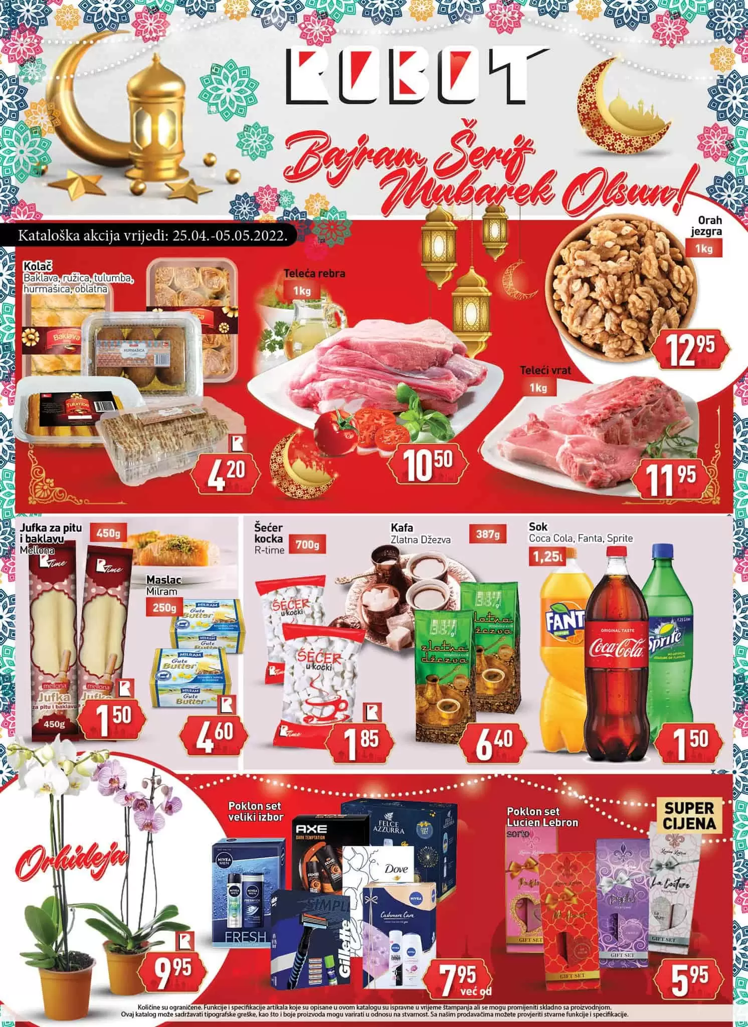 Robot katalog donosi nam akcijske cijene hrane i kuncnih potrepstina! Uštedite novac, posjetite Robot poslovnice!