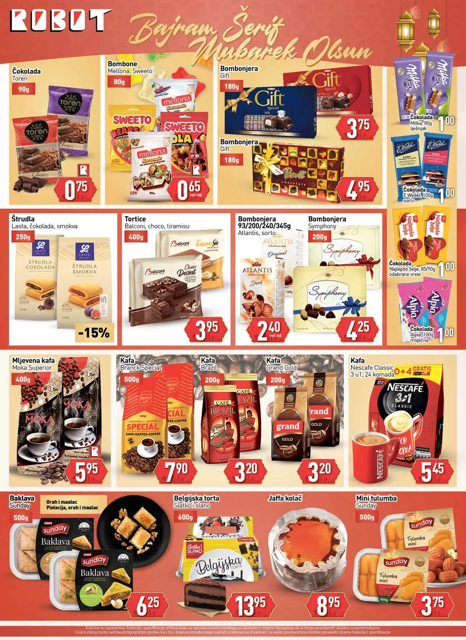 Robot katalog donosi nam akcijske cijene hrane i kuncnih potrepstina! Uštedite novac, posjetite Robot poslovnice!