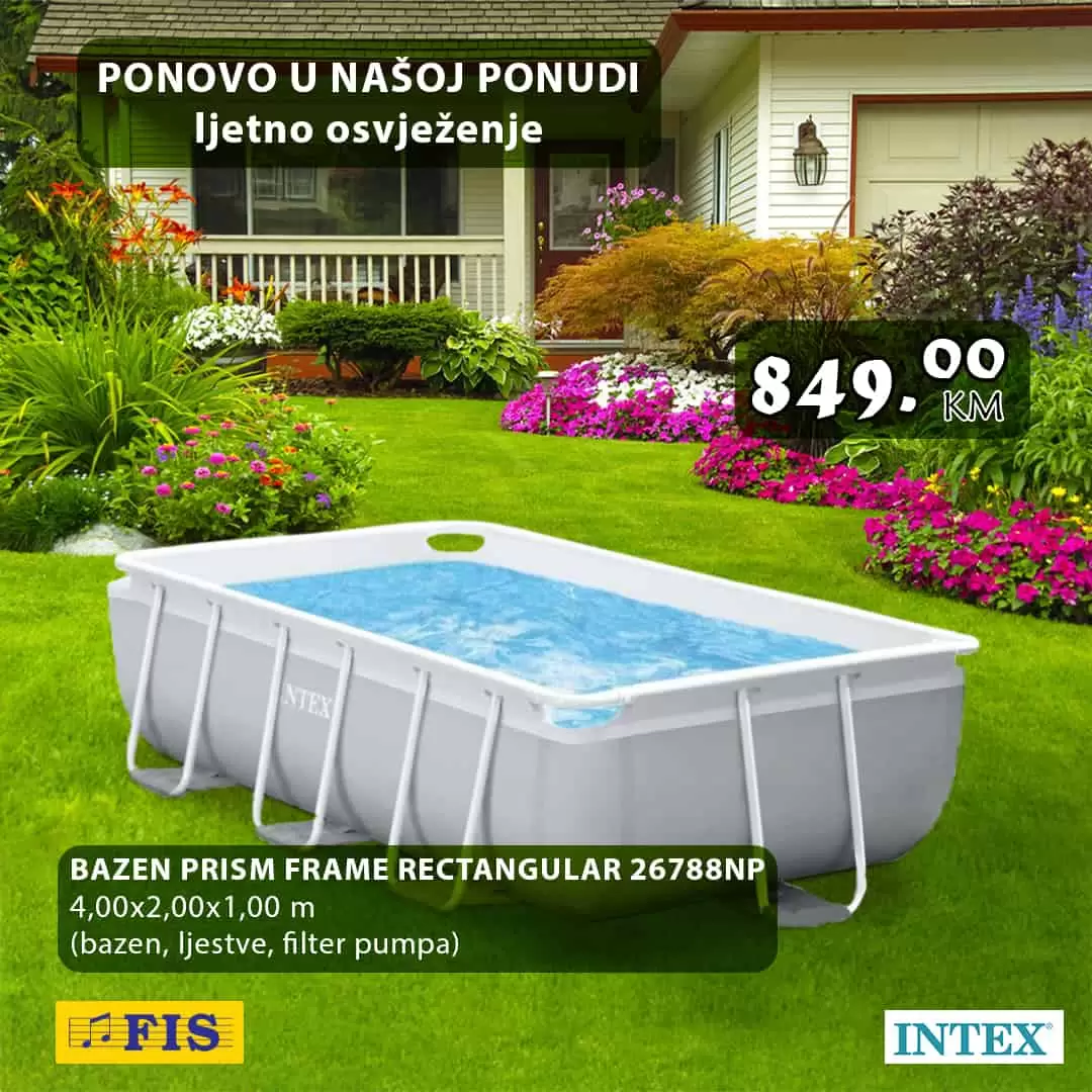 FIS Montažni bazeni i oprema za bazene