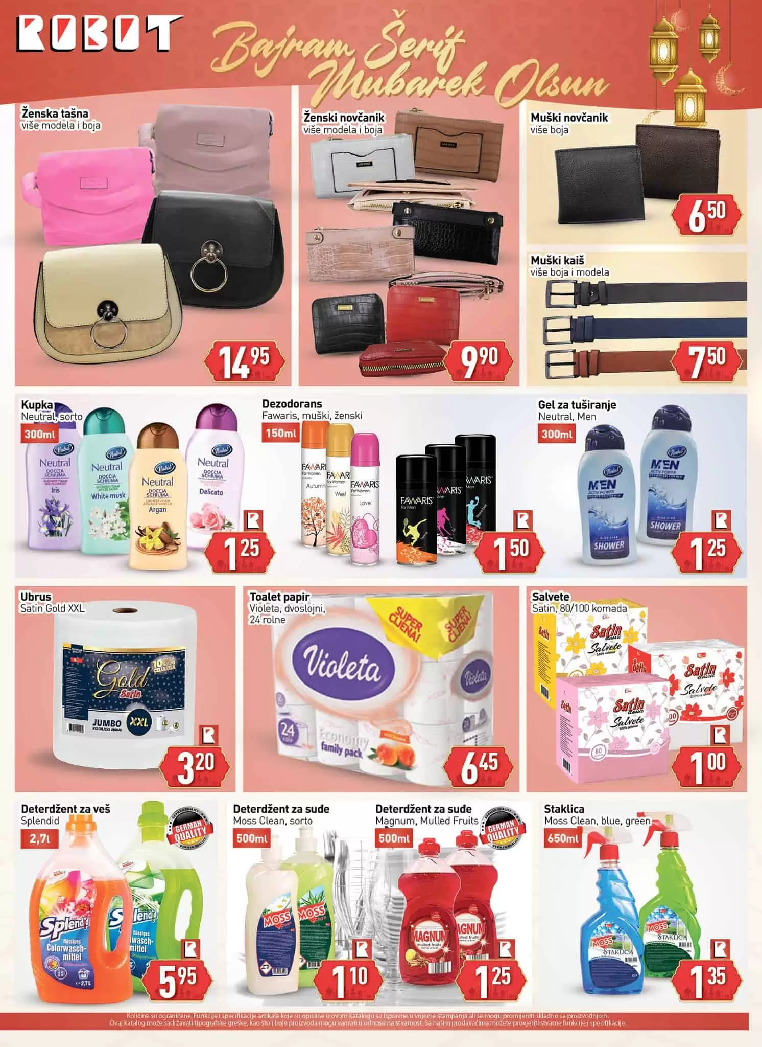 Robot katalog donosi nam akcijske cijene hrane i kuncnih potrepstina! Uštedite novac, posjetite Robot poslovnice!