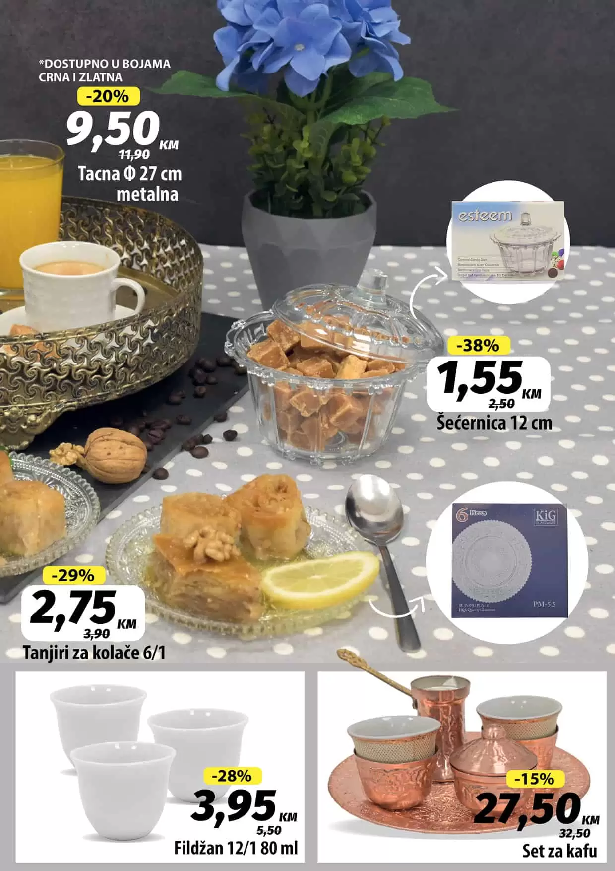 Bingo katalog bajramska ponuda donosi nam sve za pripremu tradicionalnih bajramskih jela. Posjetite Bingo trgovine i uštedite novac.