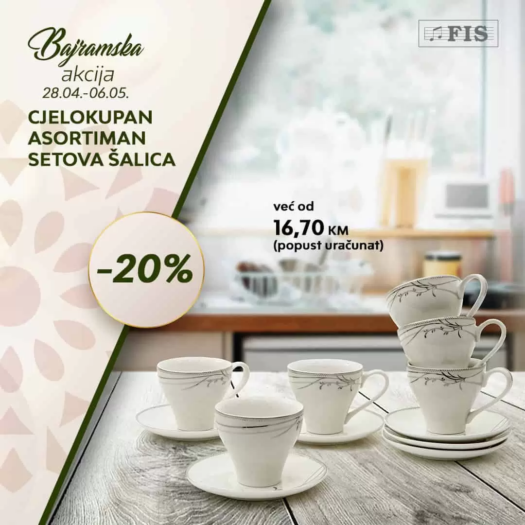 Fis Bajramska ponuda donosi nam super sniženje!