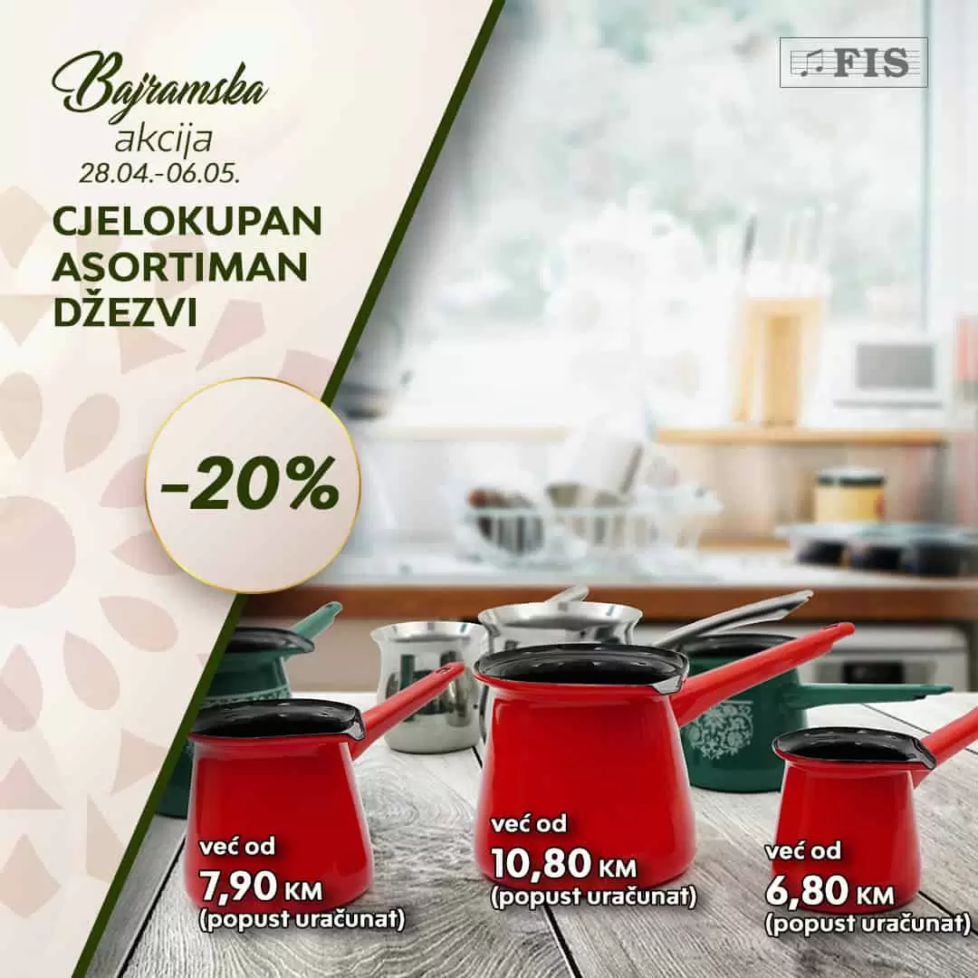 Fis Bajramska ponuda donosi nam super sniženje!