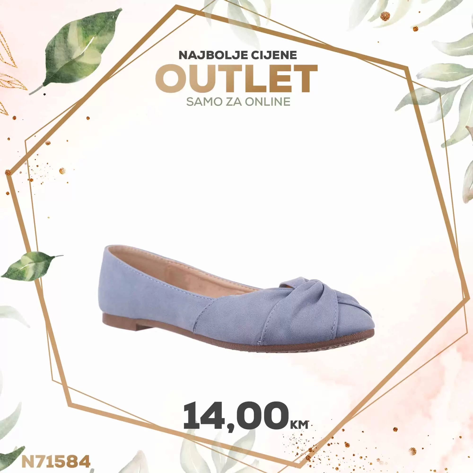 Pogledajte sniženje ciplela, baletanki, patika, tena,