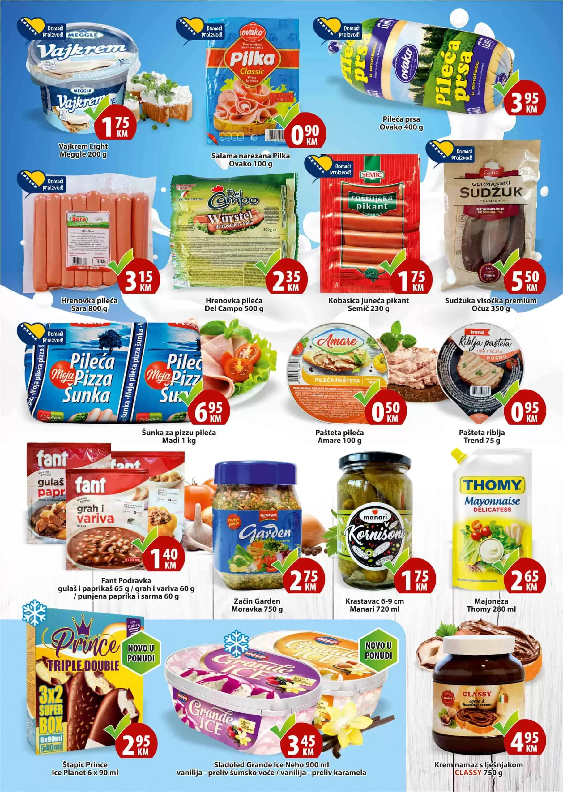 Mega Diskont akcjski katalog donosi nam super cijene prehrambenih proizvoda i kućne hemije!