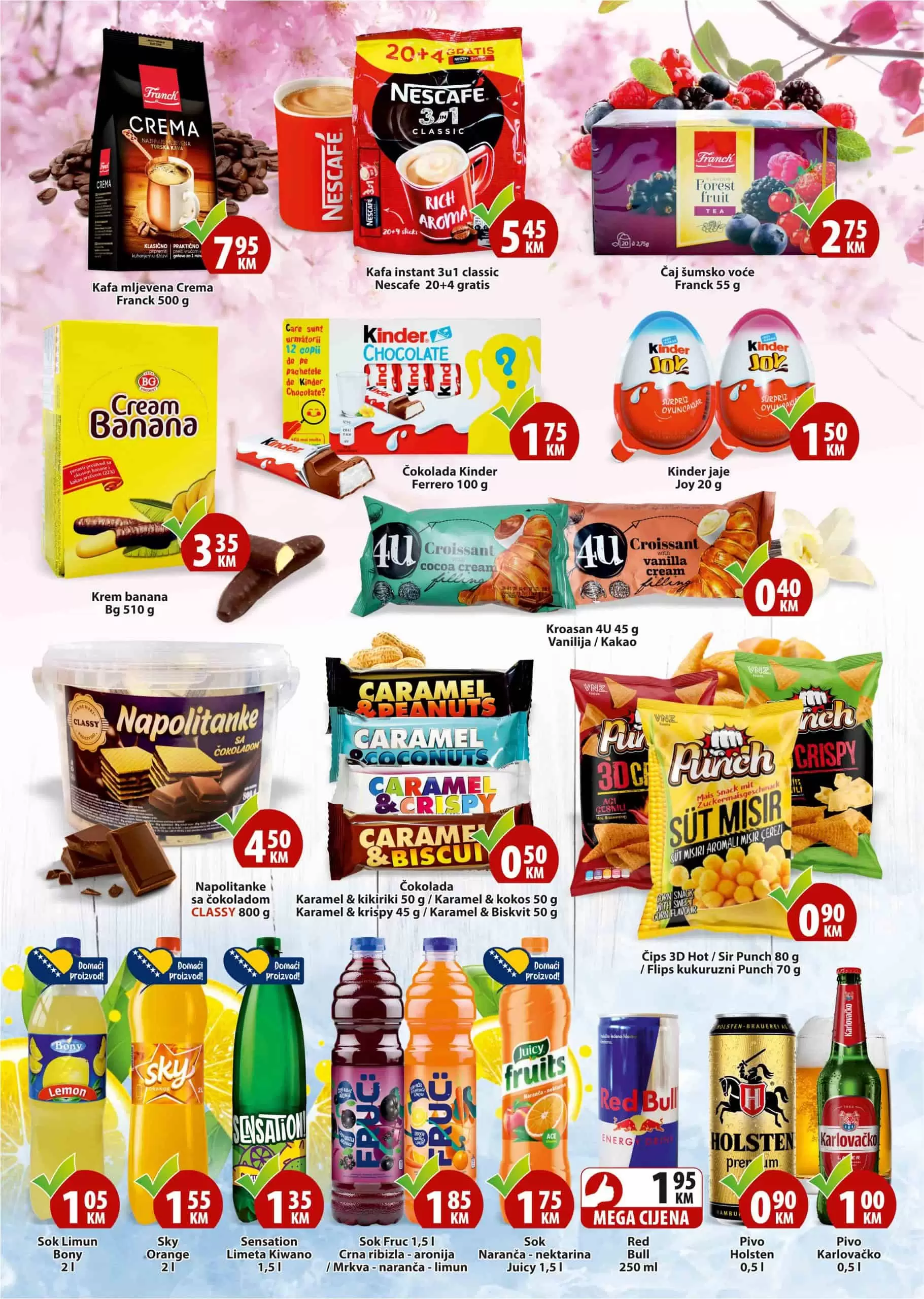 Mega Diskont akcjski katalog donosi nam super cijene prehrambenih proizvoda i kućne hemije!