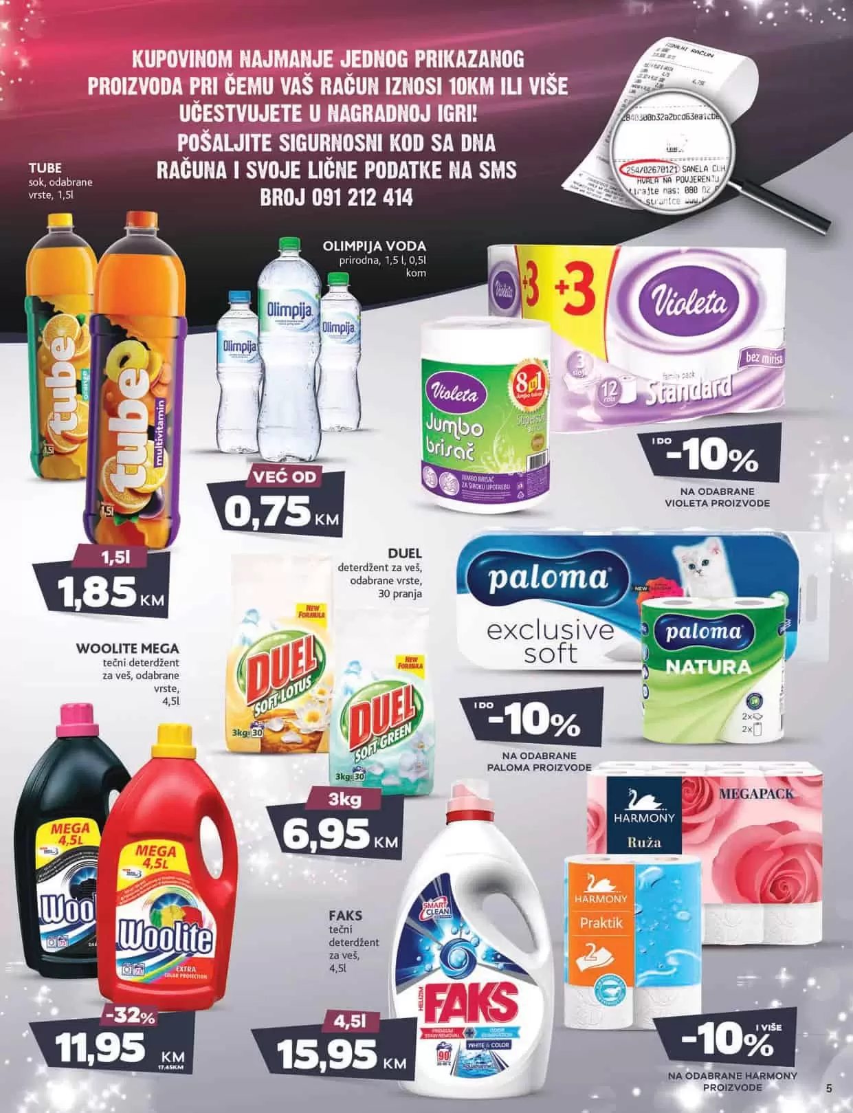 Mercator katalog donosi nam snižene/akcijske cijene prehrame, kucne hemije i opreme, proizvoda za njegu i hiigijenu.