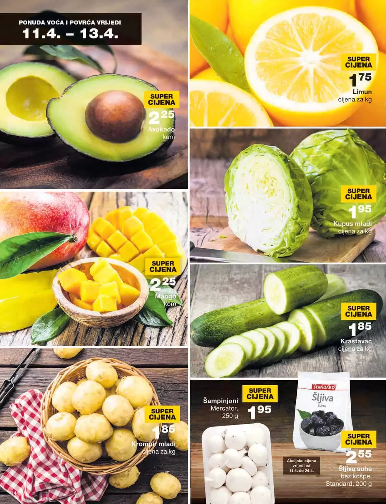 Mercator katalog donosi nam snižene/akcijske cijene prehrame, kucne hemije i opreme, proizvoda za njegu i hiigijenu.