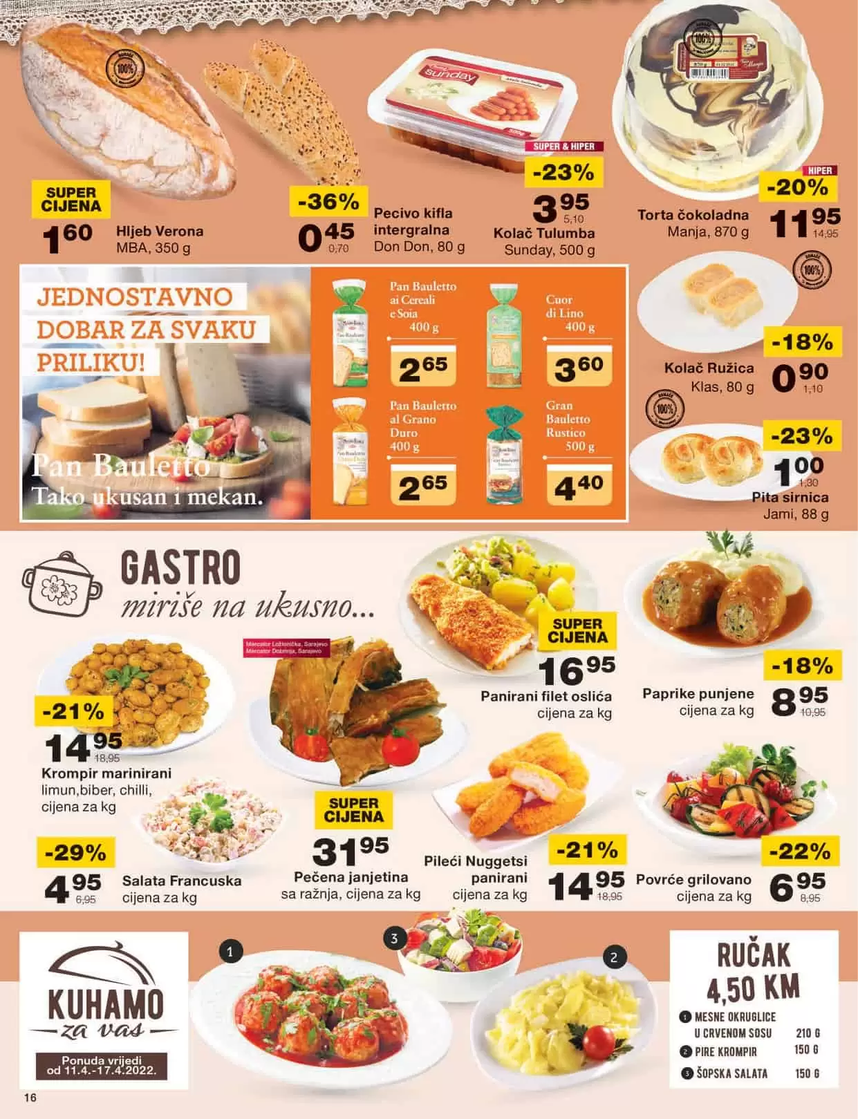 Mercator katalog donosi nam snižene/akcijske cijene prehrame, kucne hemije i opreme, proizvoda za njegu i hiigijenu.