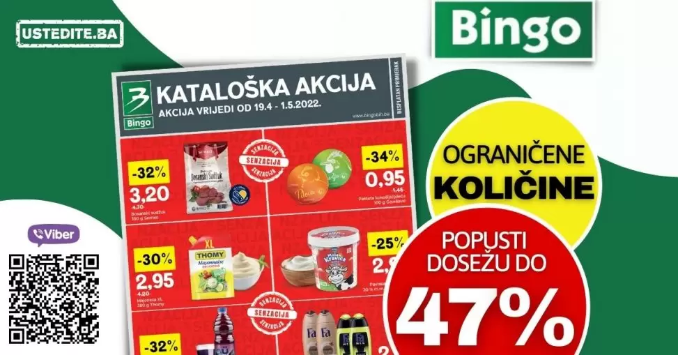 Bingo Katalog donosi SENZACIONALNE popuste!
