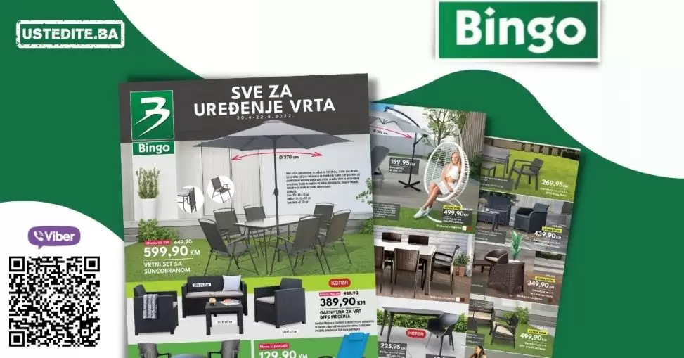 Bingo katalog "Sve za uredjenje vrta'!