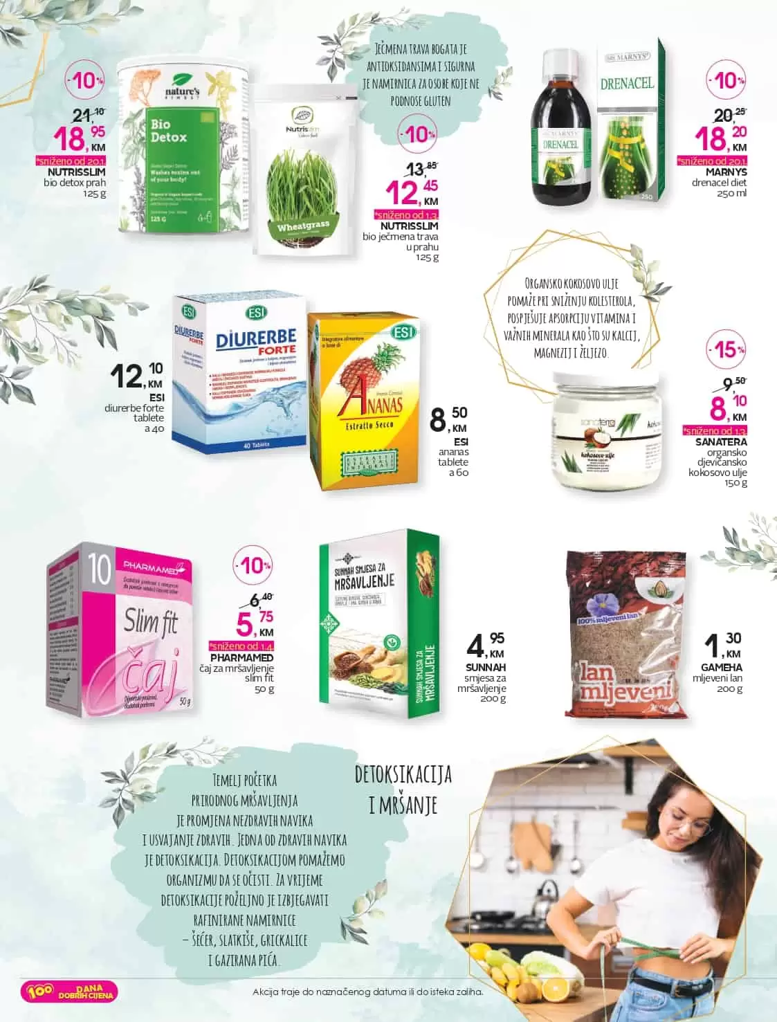 Vrijeme je za novi cm katalog! Donosi nam sjajnu ponudu make up prozivoda, parfema, prozivoda za njegu lica i tijela, baby kozmetike i higijene, prozivoda za čišćenje doma.. cm akcijski katalog donosi na popuste i do 50% na odabrani asortiman.