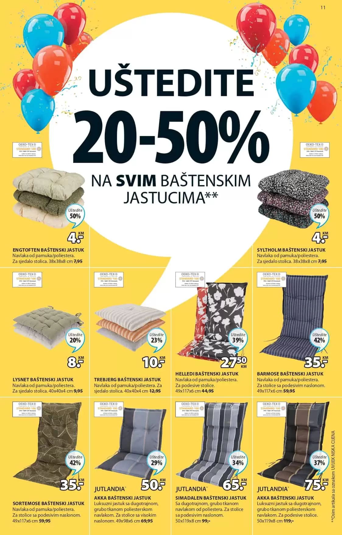U JYSK prodavnicama ocekuju vas popusi i do 65%. Pogledaj novi jysk katalog i uzivajte u pogodnostima.