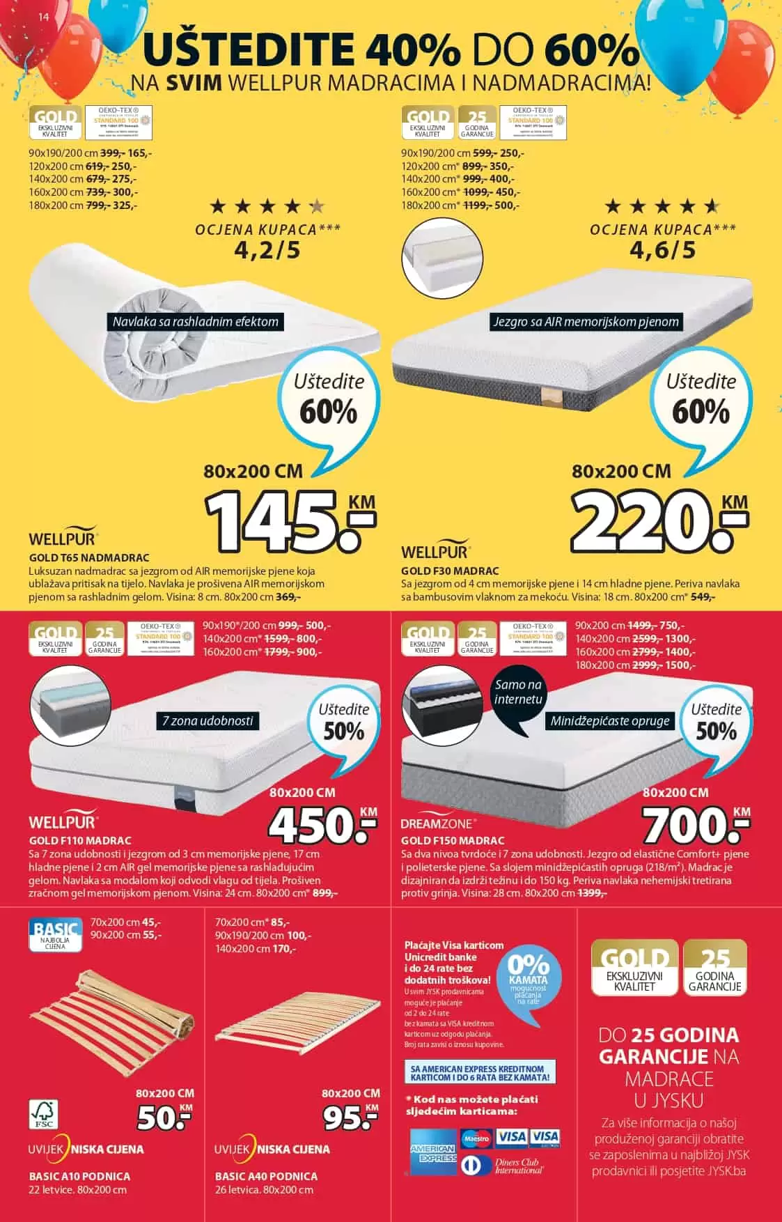 U JYSK prodavnicama ocekuju vas popusi i do 65%. Pogledaj novi jysk katalog i uzivajte u pogodnostima.