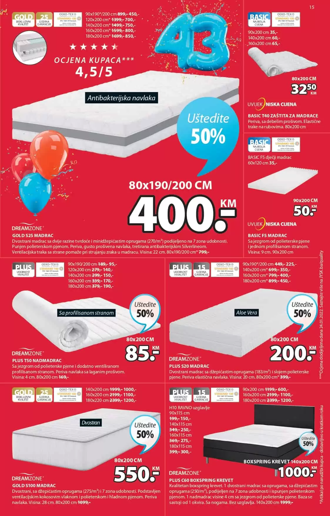 U JYSK prodavnicama ocekuju vas popusi i do 65%. Pogledaj novi jysk katalog i uzivajte u pogodnostima.