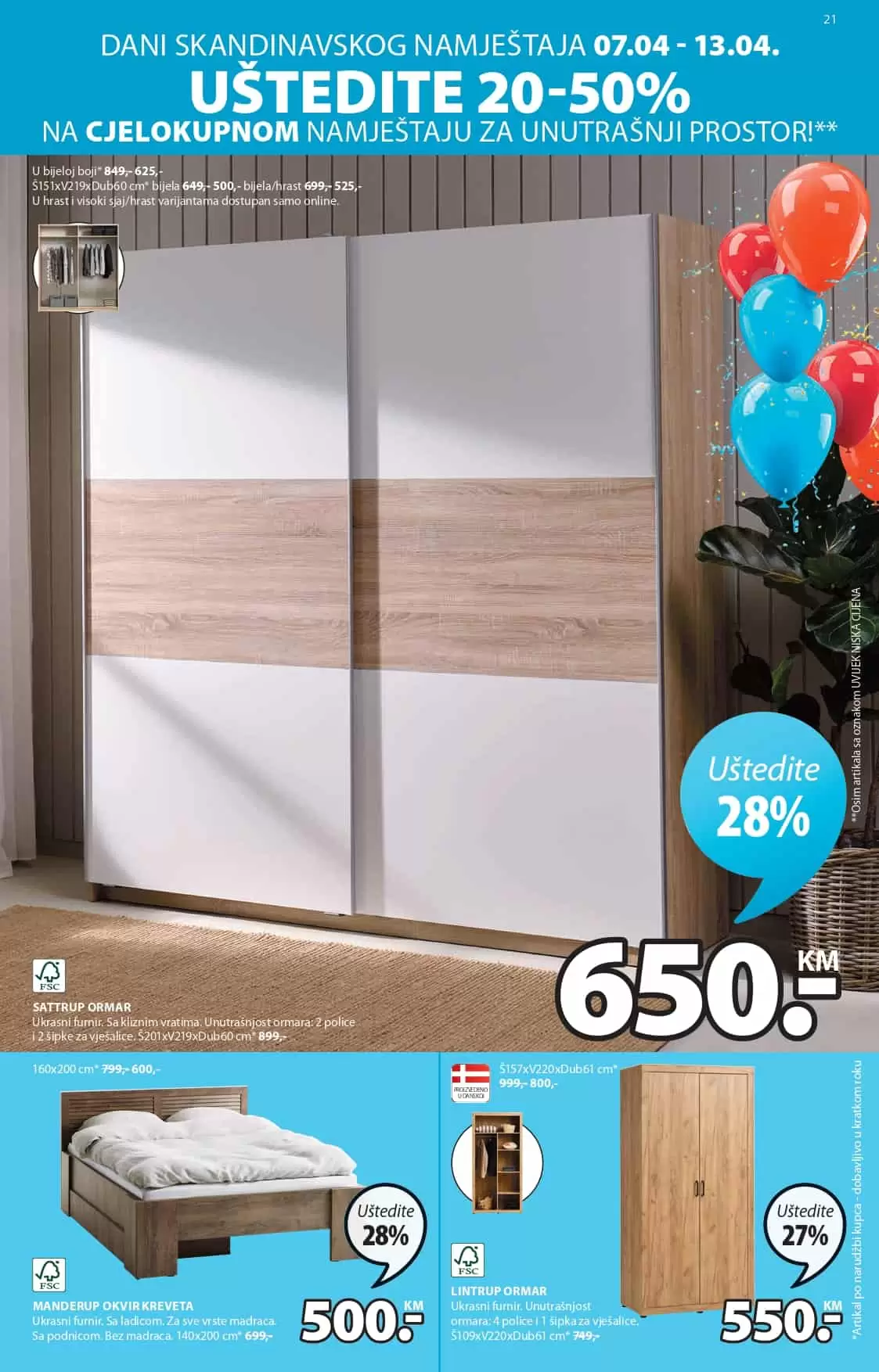 U JYSK prodavnicama ocekuju vas popusi i do 65%. Pogledaj novi jysk katalog i uzivajte u pogodnostima.