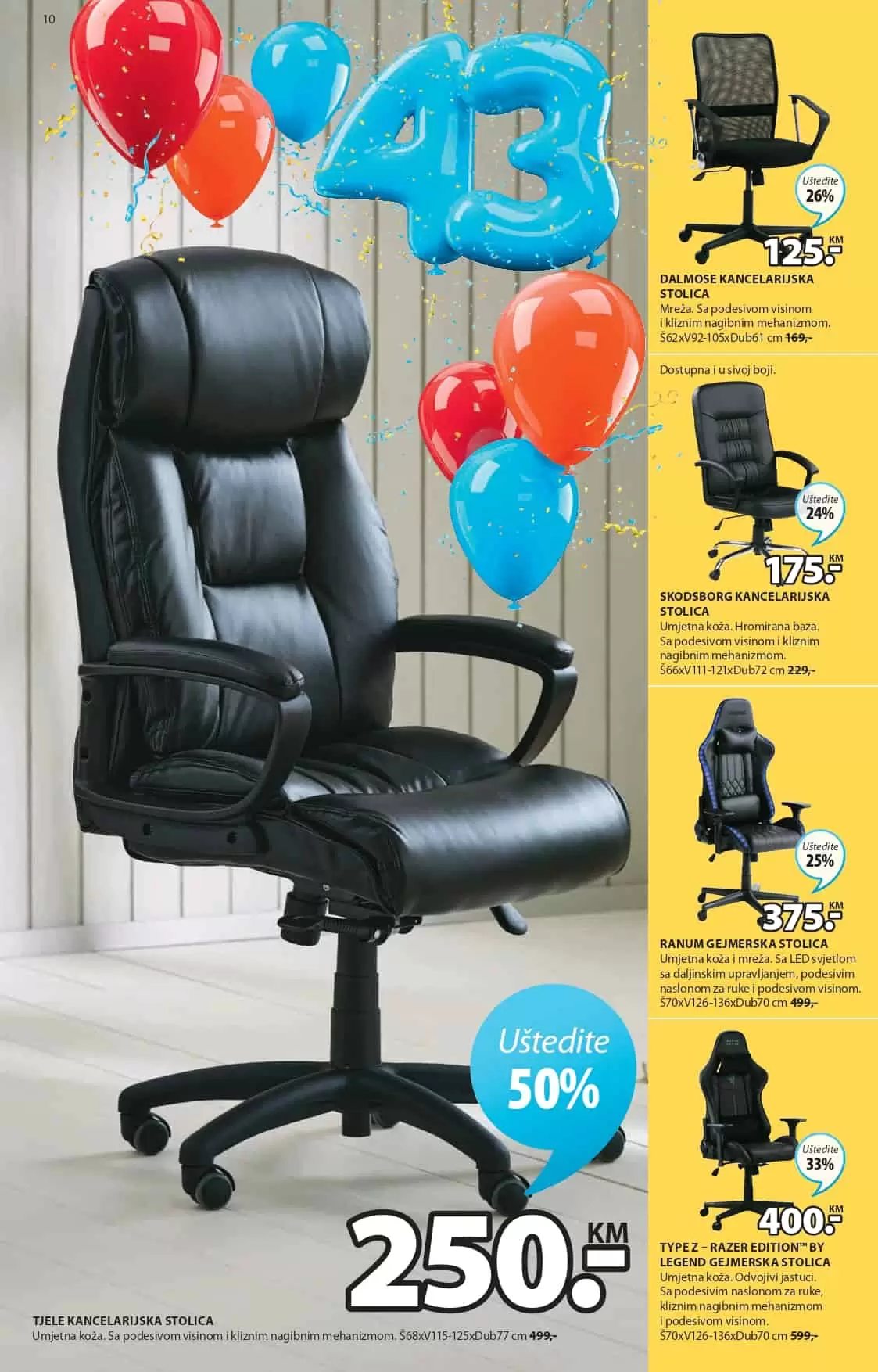 Novi JYSK Katalog donosi na akcijske cijene najmještaja, zavjesa, posteljine, dekorativnih predmeta. Pogledjate šta se nudi u Jysk prodavnicama!